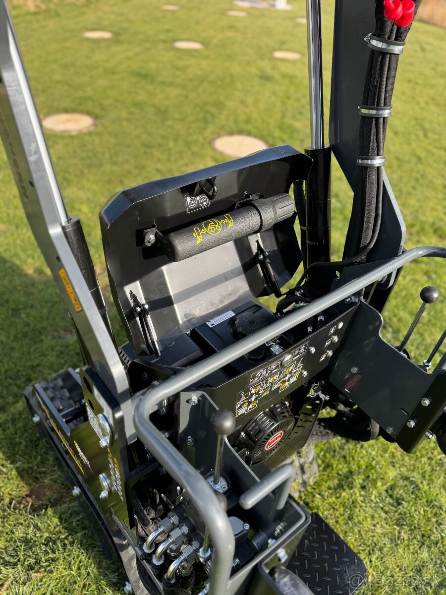 Šmykom riadený nakladač JANSEN KL-200 - 9