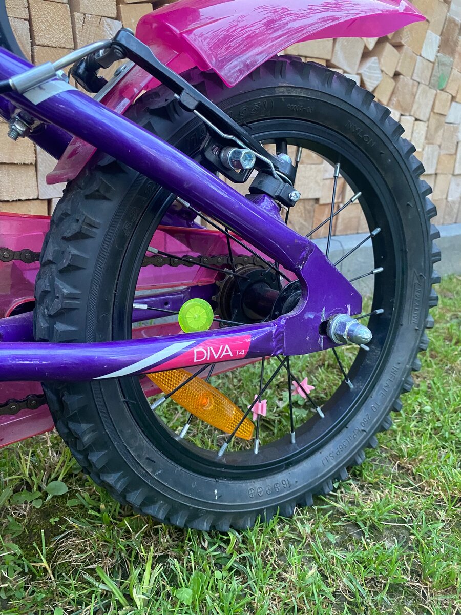 Detský bycikel Muddyfox Diva 14 - 9