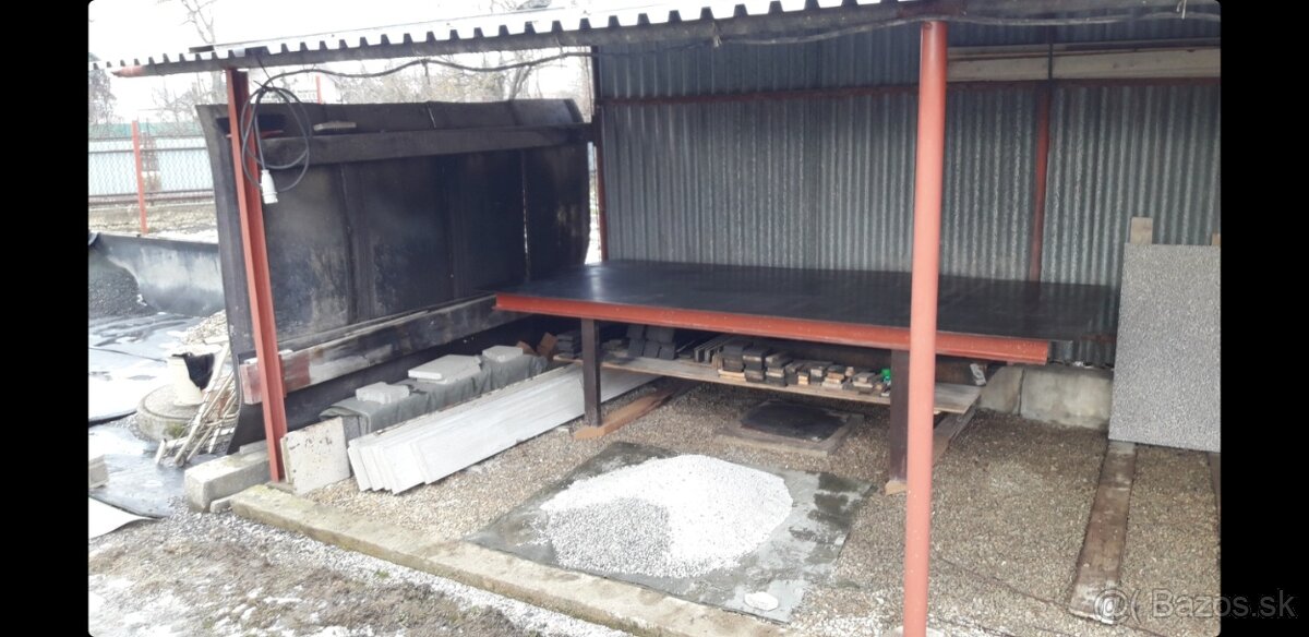 PREDÁM - pracovny stôl do dielne kovový - 9