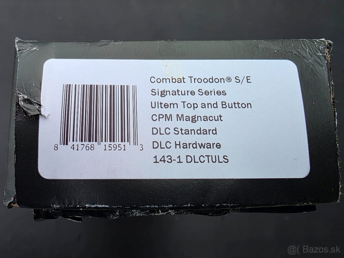 Microtech Combat Troodon Fluted Ultem - 9