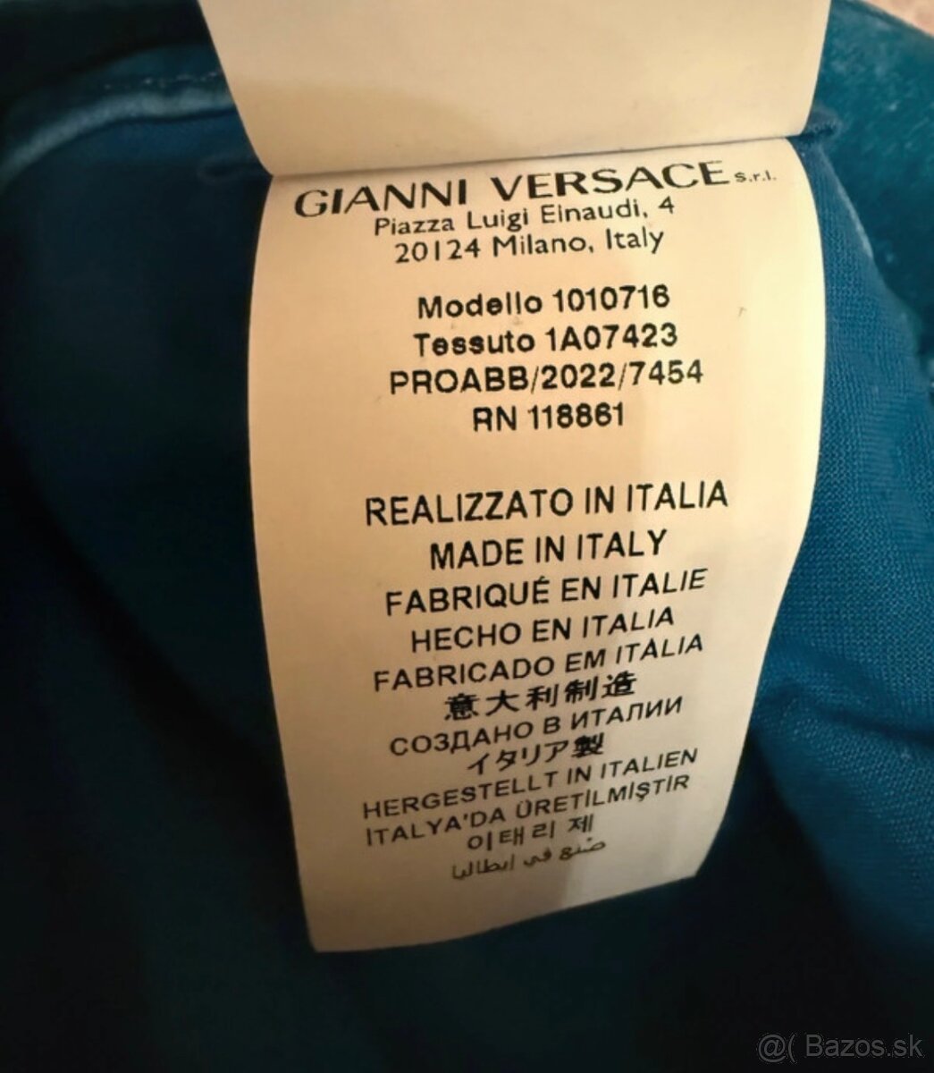 Predám luxusné pánske nohavice Versace - 9