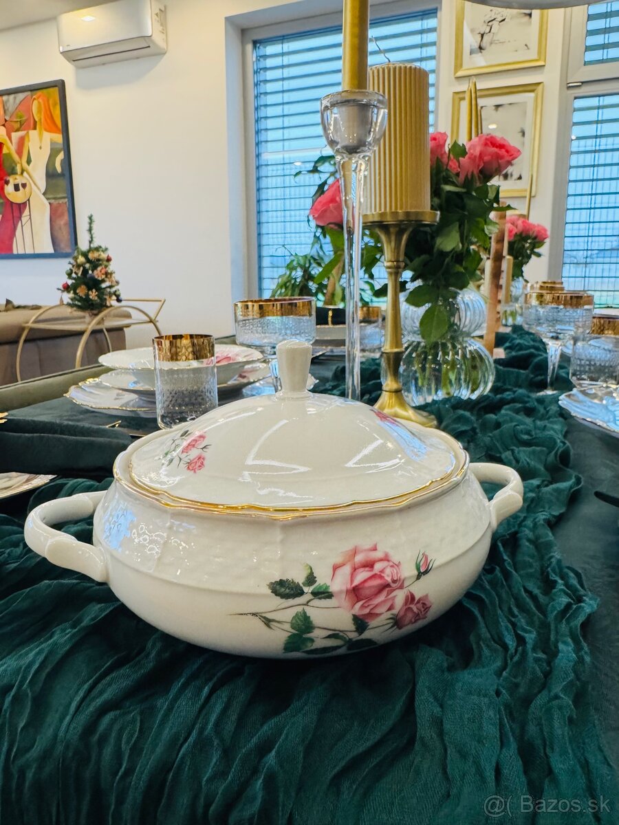 Krásna Československá obedová súprava Thun - 9