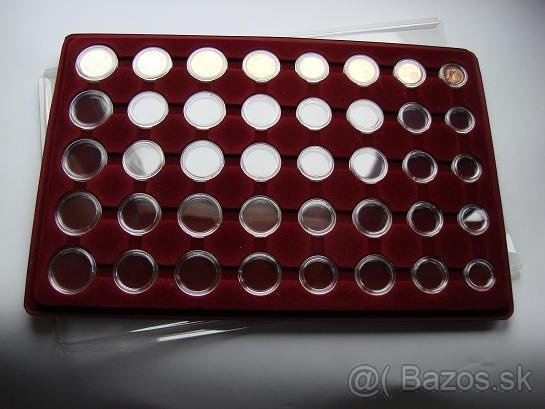 Kufríky a palety na uloženie vašej zbierky mincí, medailí .. - 9