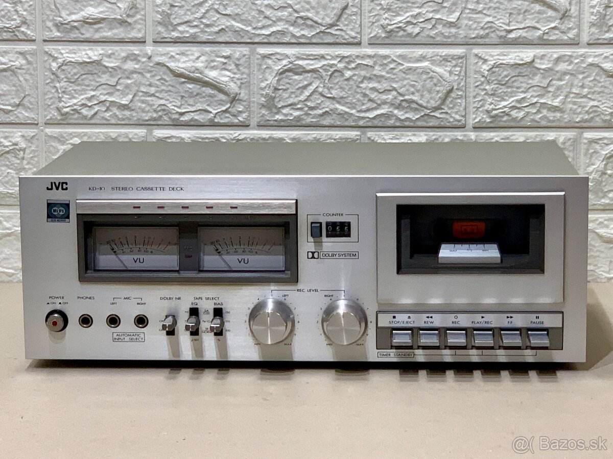 JVC KD-10E …. Kazetový deck - 9