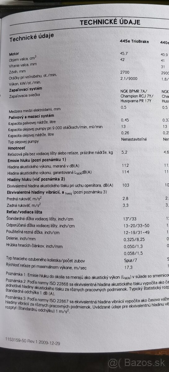 Husqvarna 445e motorová píla -nová,nepoužitá - 9