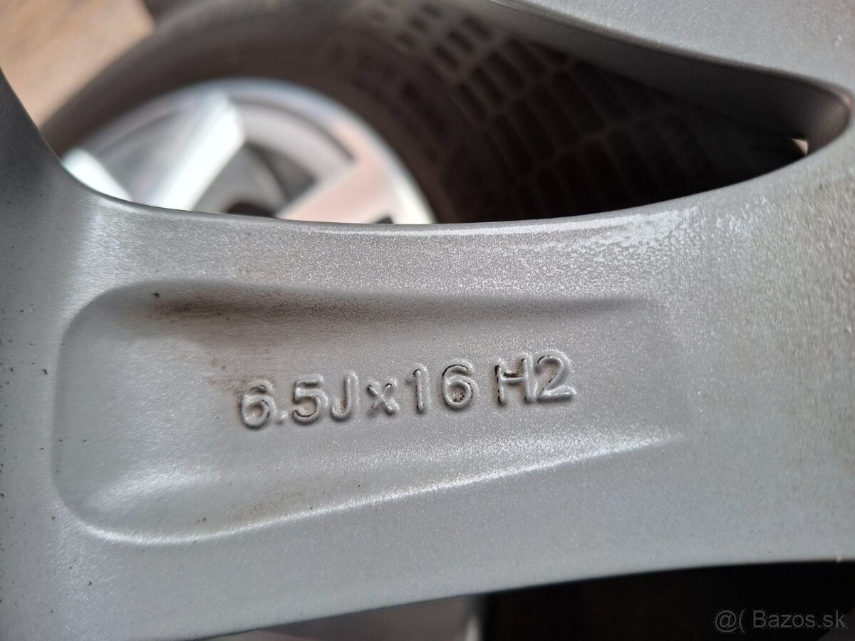 Orig. hliníkové disky VW R16, 5x112 - 9