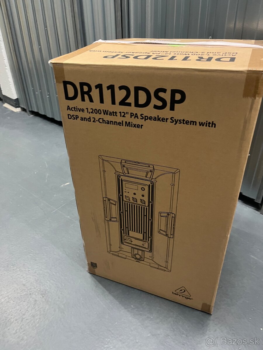 Predám repro Behringer DR112DSP - 9