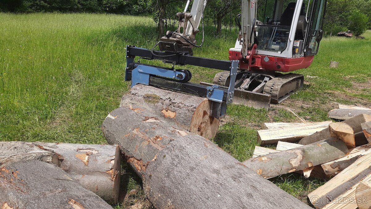 Hydraulická kalačka dřeva na bagr/ vyvážečku - 9