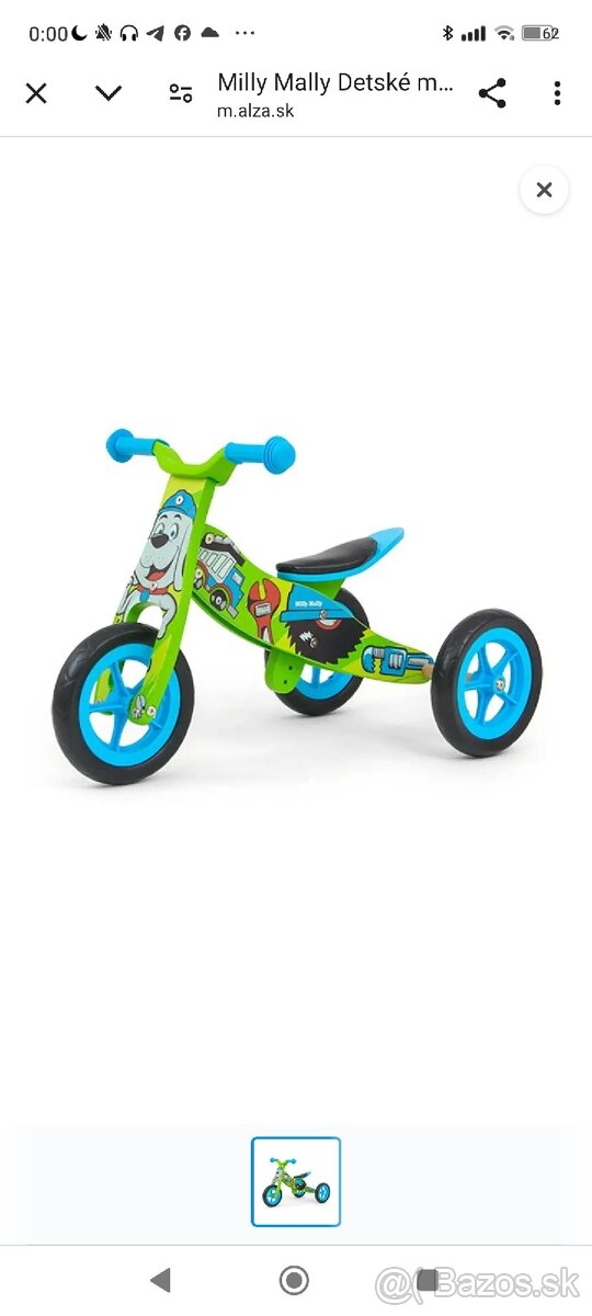 Drevené odrážadlo 2v1 - 9