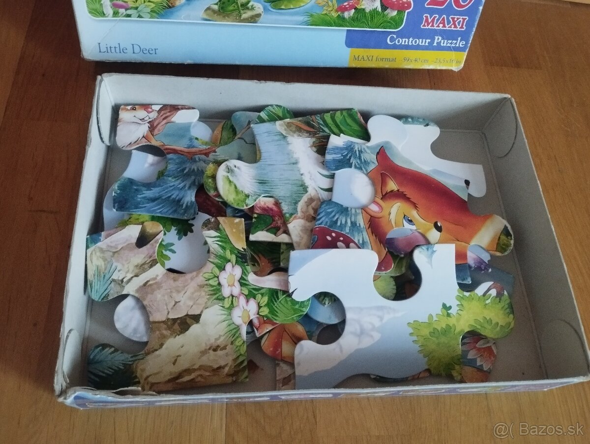 Maxi PUZZLE pre malé deti - veľké skladačky - 9