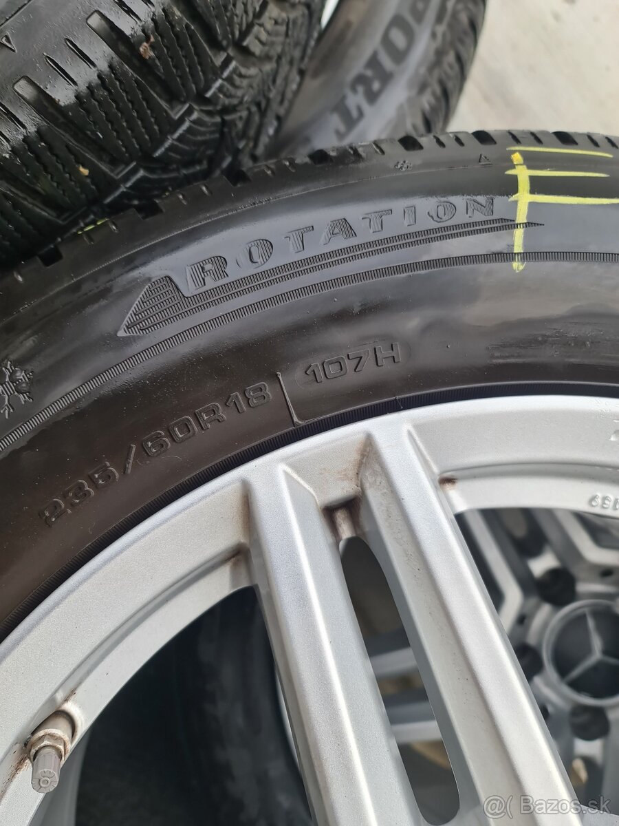 5X112 R18 + ZIMNE PNEU 235/60 R18 - 9