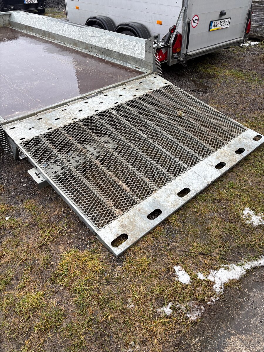 Privesny vozik pre stavebnu techniku do 3500kg TEMARED - 9