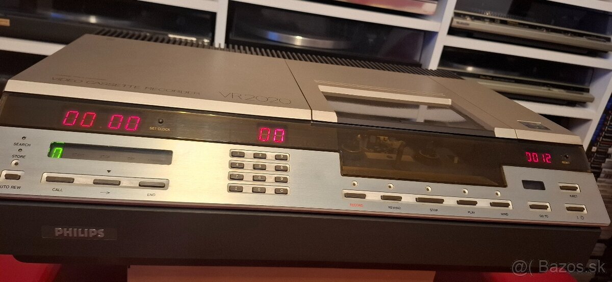 Predám vintage videorekordéry Philips Video2000 - 9