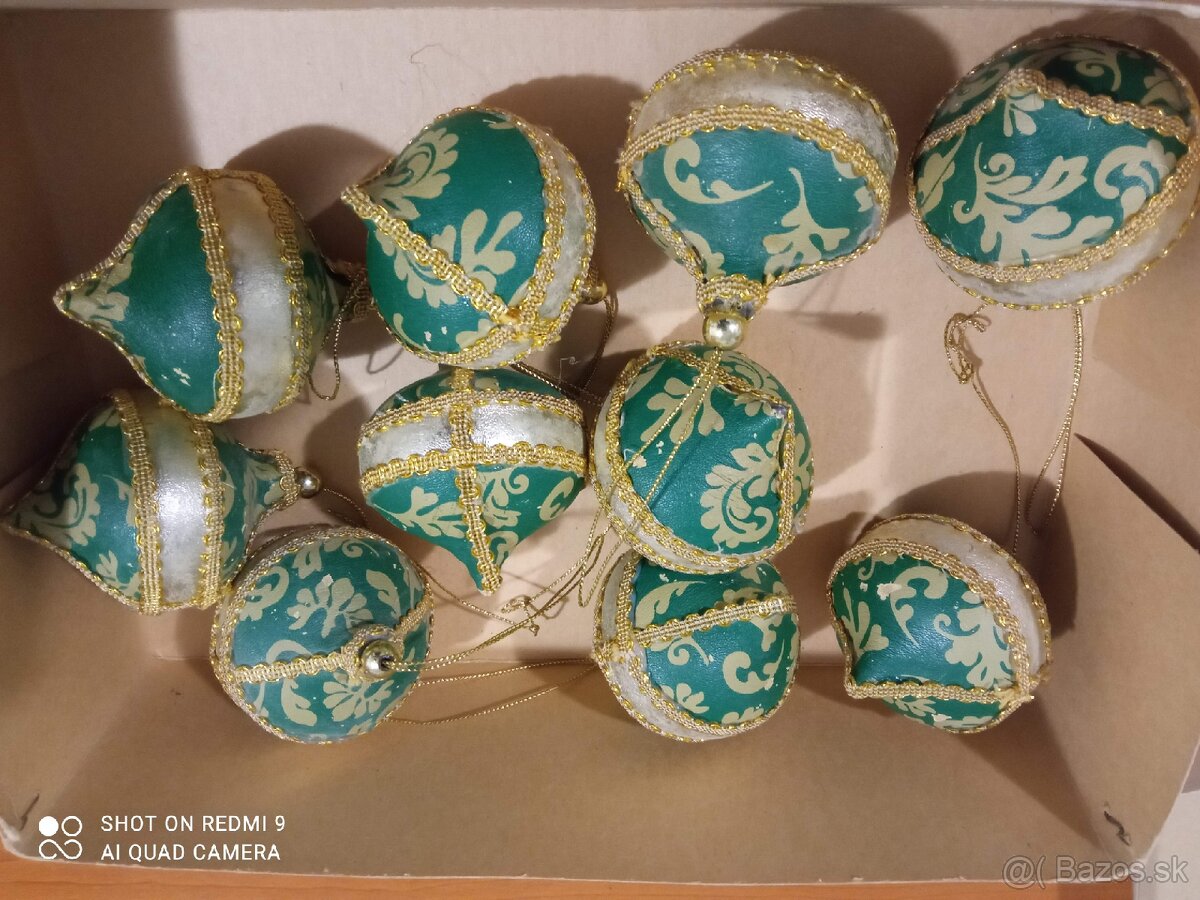 Retro vianočné ozdoby - 9