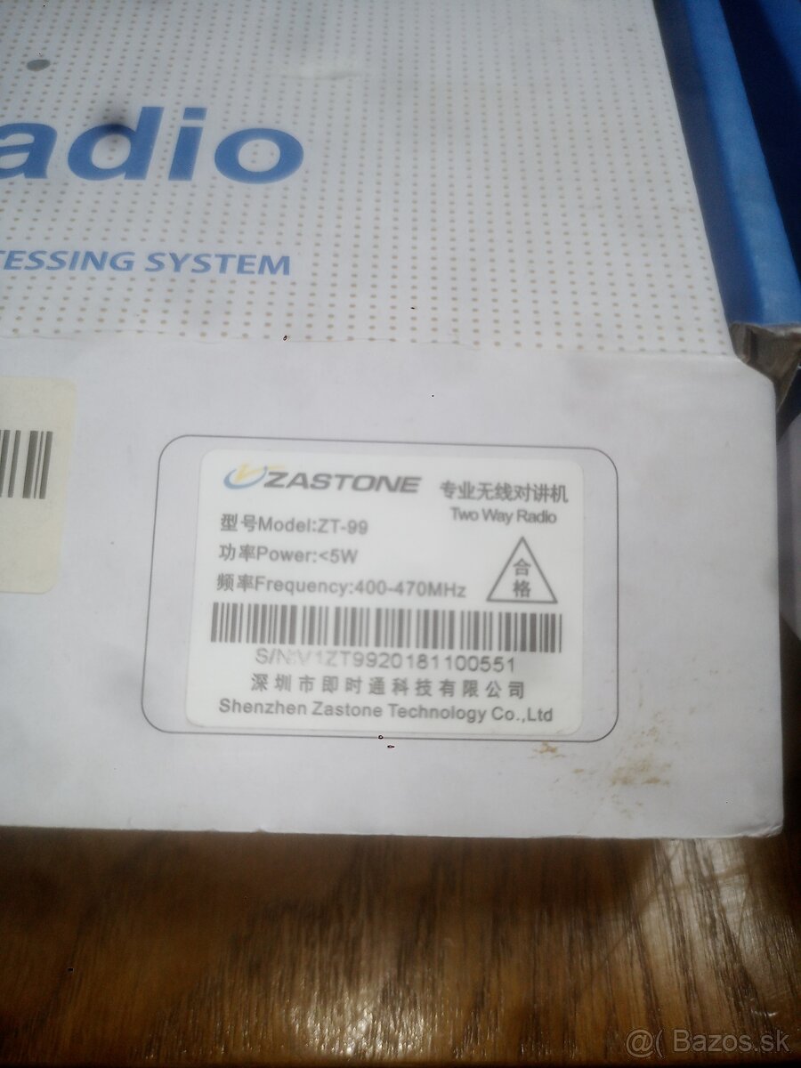 Predám ZASTONE ZT-99 - 9