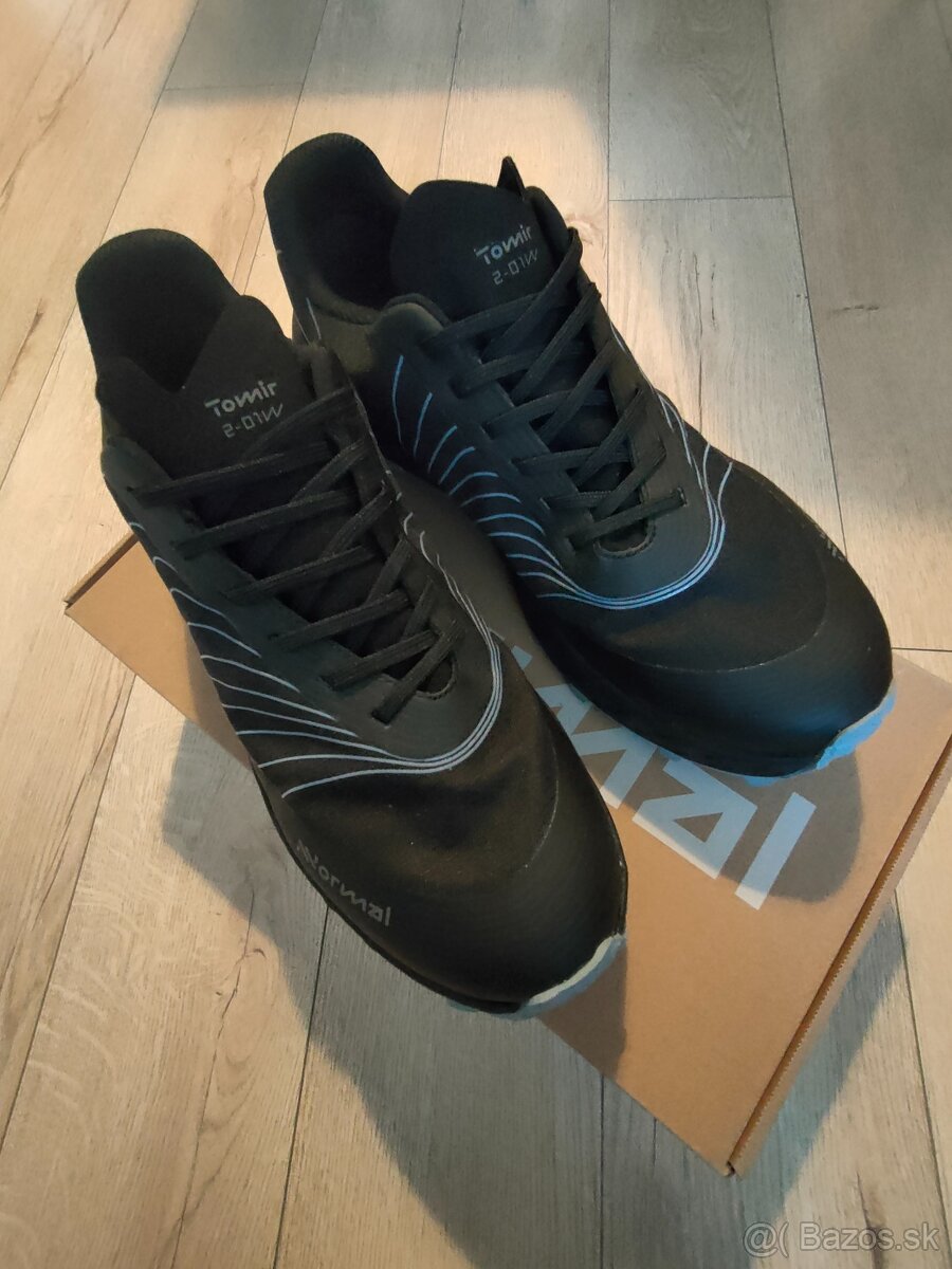 bežecké botasky Nnormal black/blue - 9