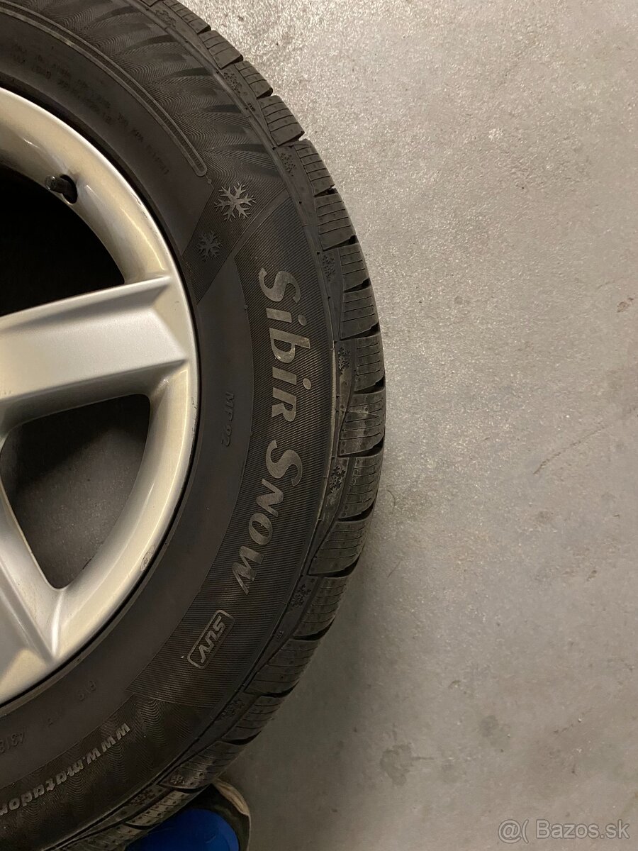 Predám zimnú sadu kolies na AUDI Q5, Pneu Matador, 235/65R17 - 9