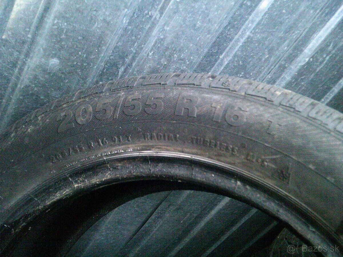 4 ks pneu 205/55R16 zimná - 9