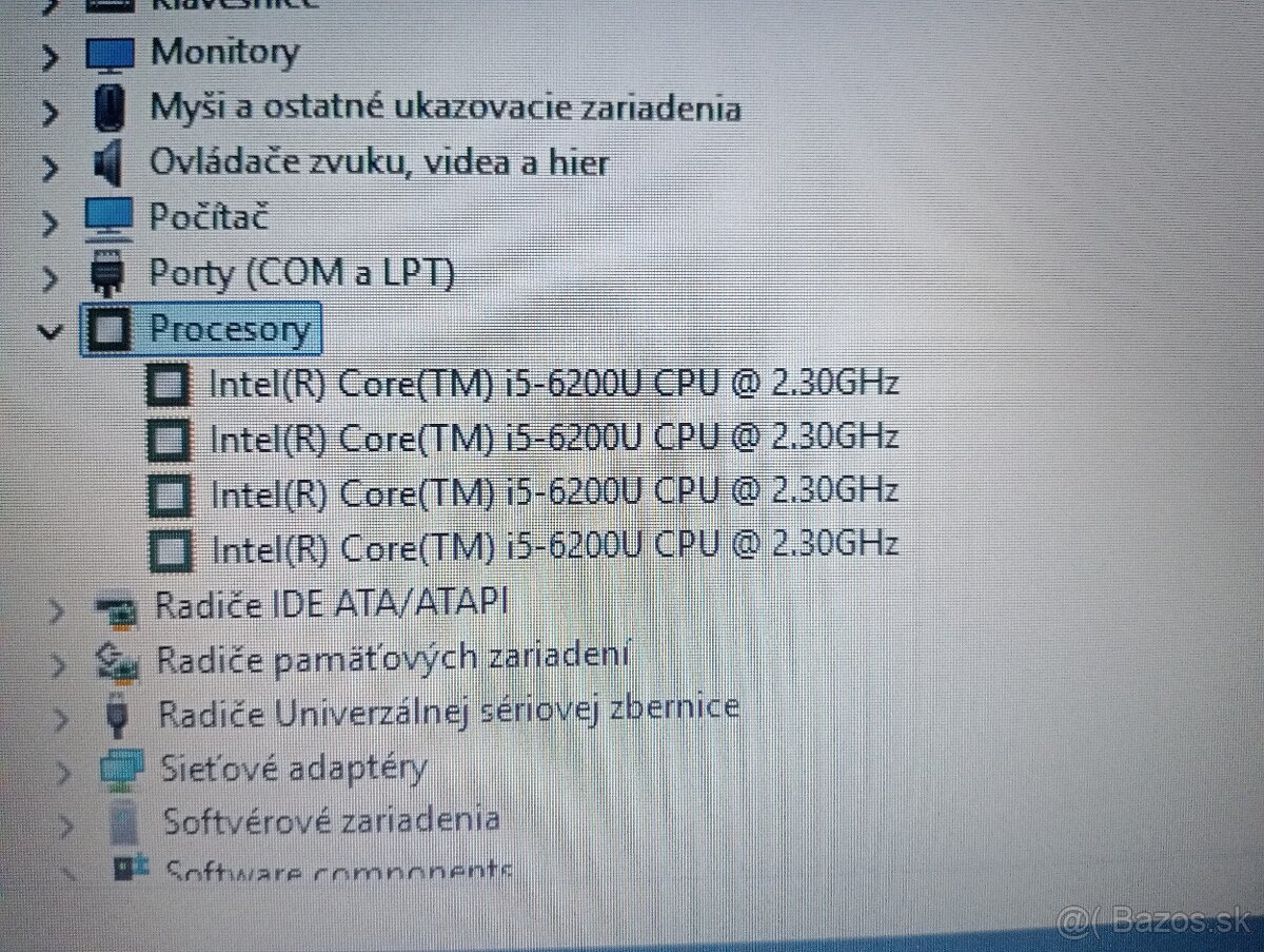 predám Hp probook 650 g2 - Intel core i5 - 8gb ram - ssd - 9