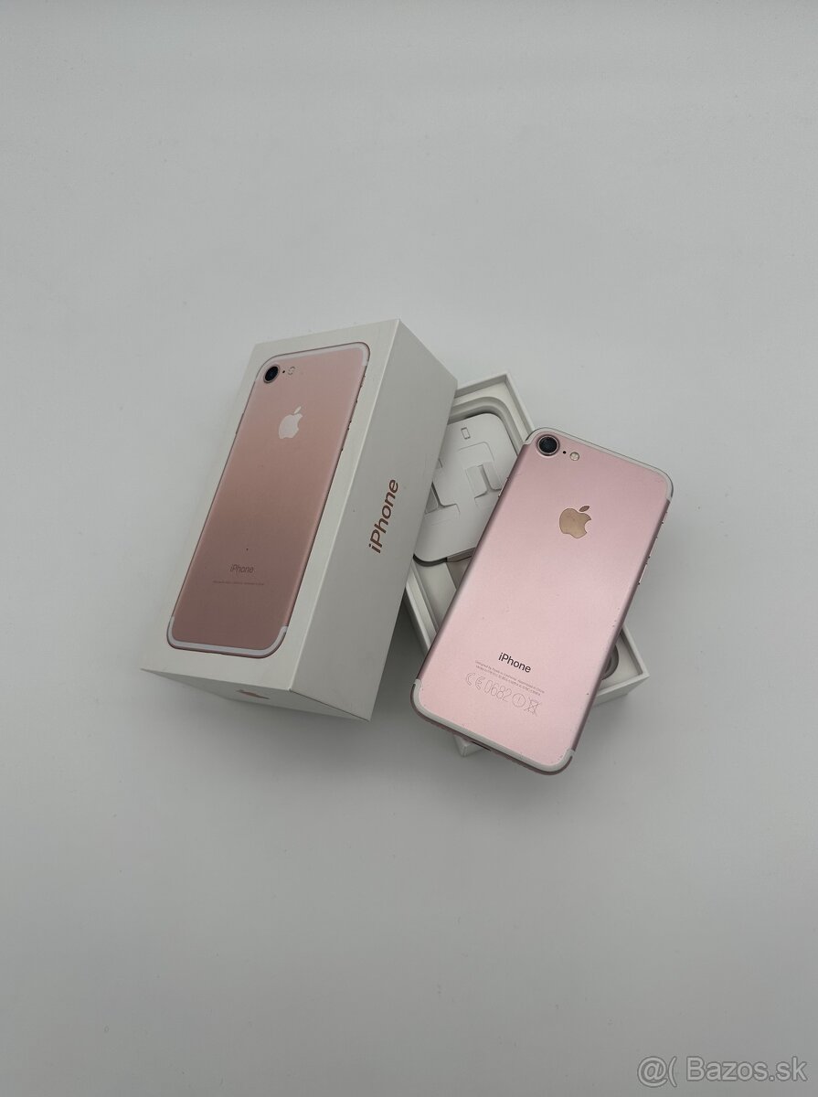 iPhone 7 32GB Rose Gold (100% Batéria) + DARČEK - 9