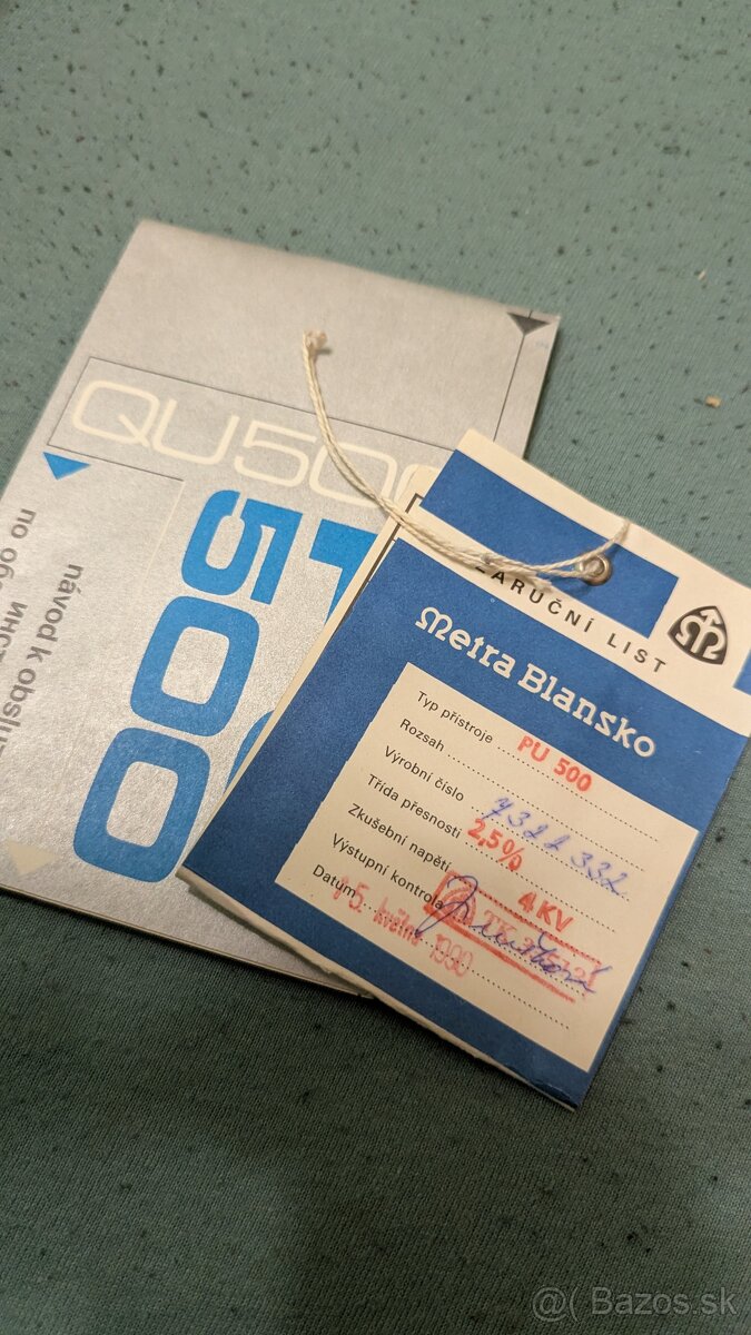 Predám multimeter PU 500 metra blansko - 9