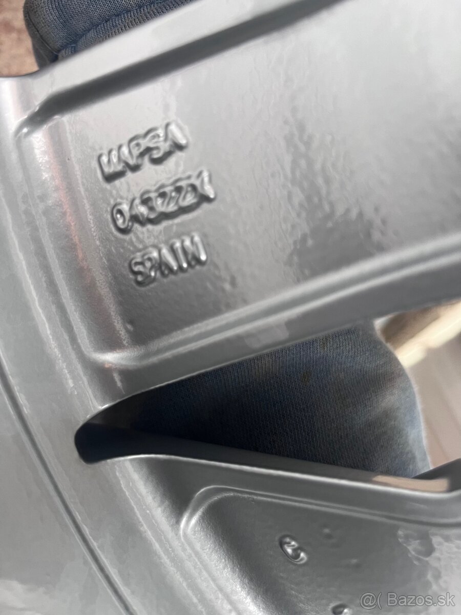 Orig. hliníkové disky Peugeot R17, 5x108 - 9