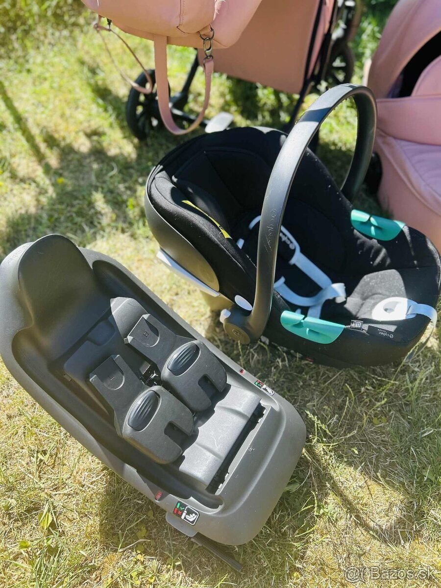 Anex e-type dvojkombinácia plus cybex vajíčko+isofix+adaptér - 9