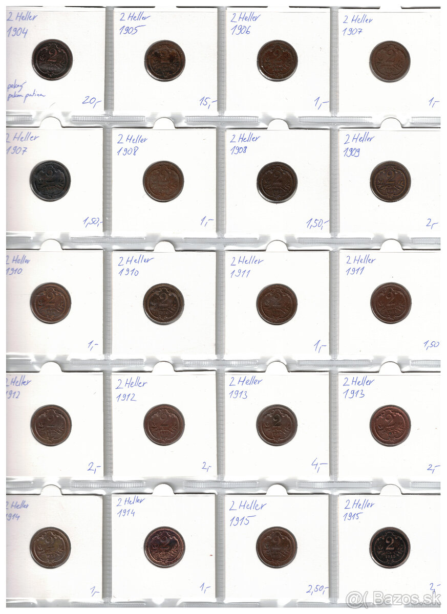 Mince Frantisek Jozef I. - Korunova mena - 9