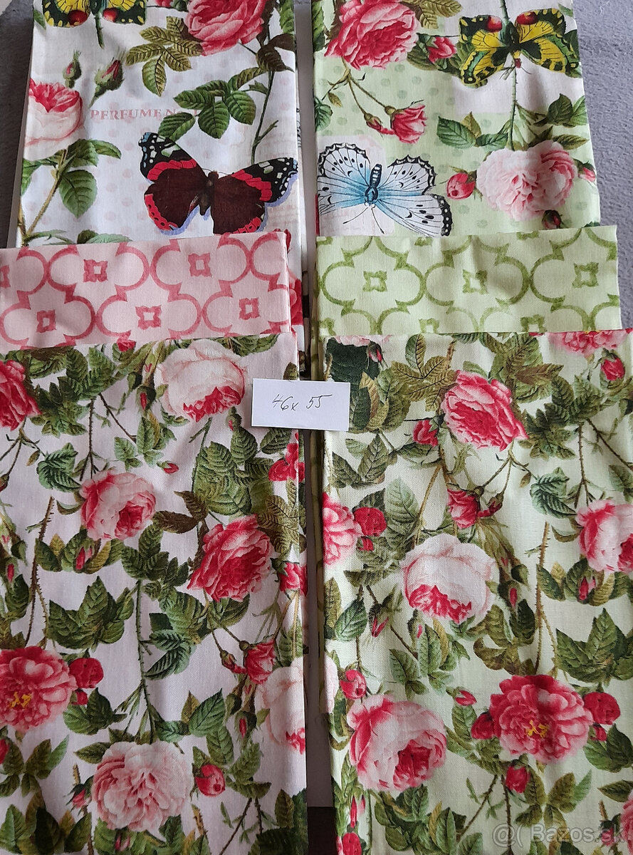 Patchwork- americké dizajnové látky - 9