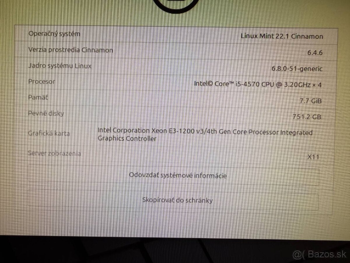 Počítač Dell OptiPlex 9020 – i5-4570 / LINUX MINT / 500G HDD - 9