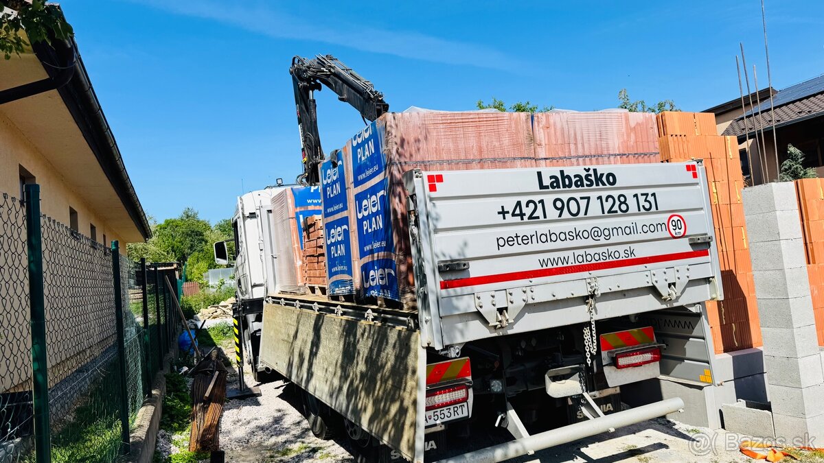 Nákladná doprava-hydraulická ruka-trojstranný sklápač - 9