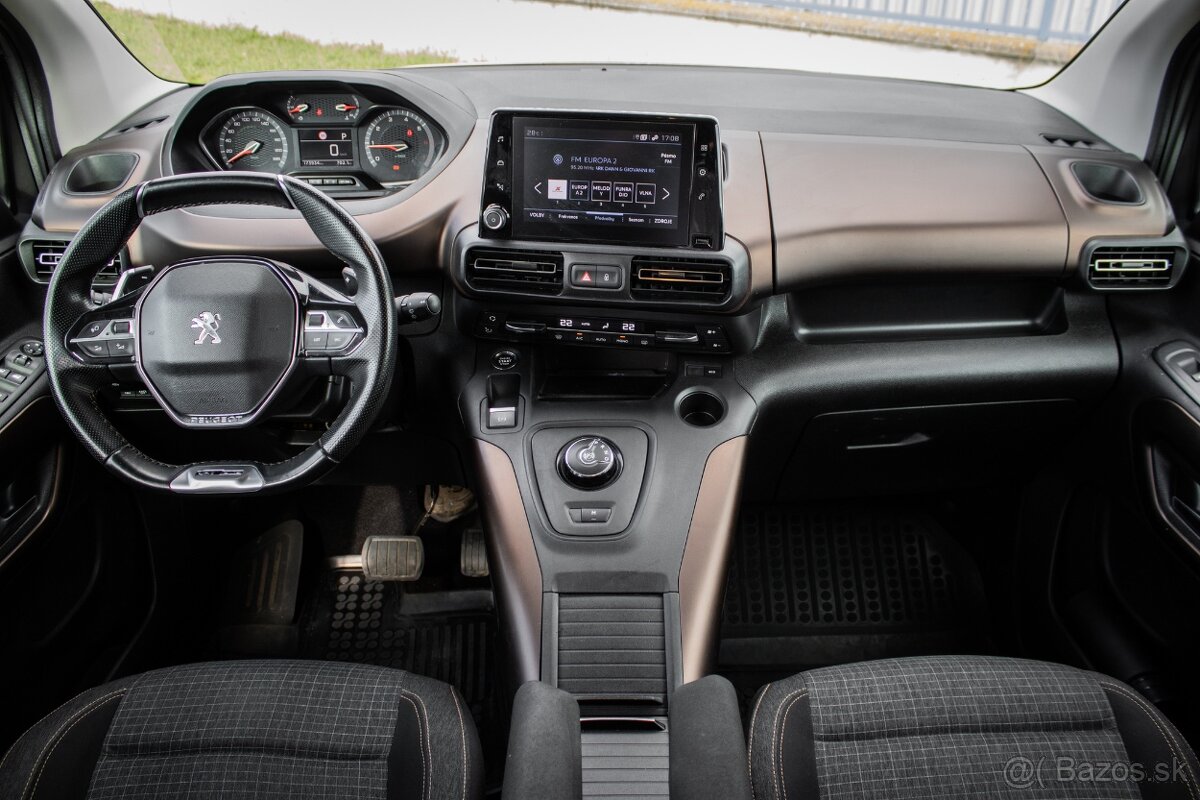 Peugeot Rifter Long 1.5 BlueHDi 130 GT Line A/T - ťažné - 9