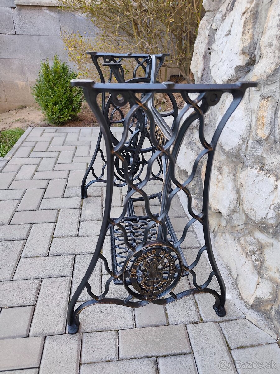 Konštrukcie šijaci stroj Singer - patina - 9