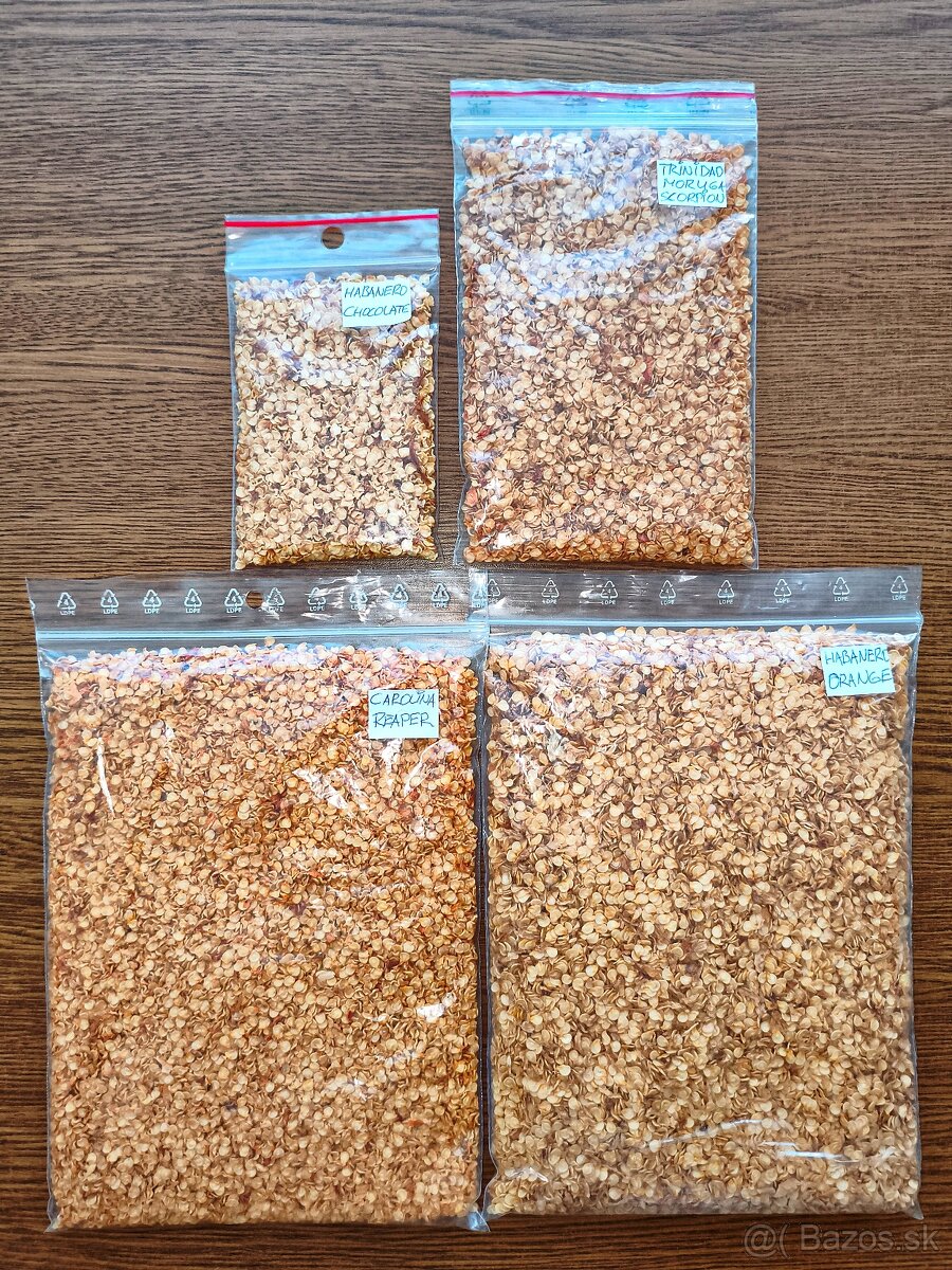 Domáce chilli rôzne druhy. - 9