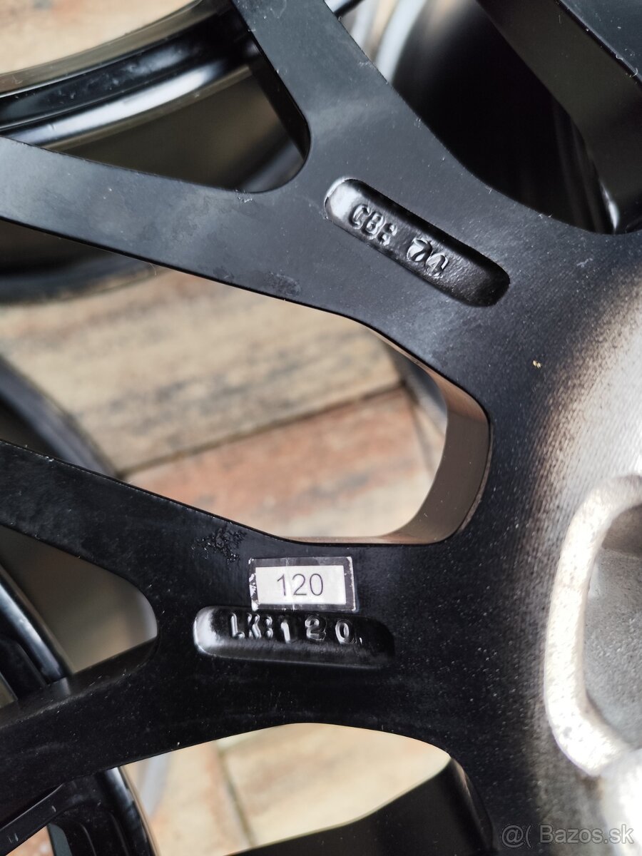 5x120 r18 hliníkové disky BMW X3, X5, Transporter - 9