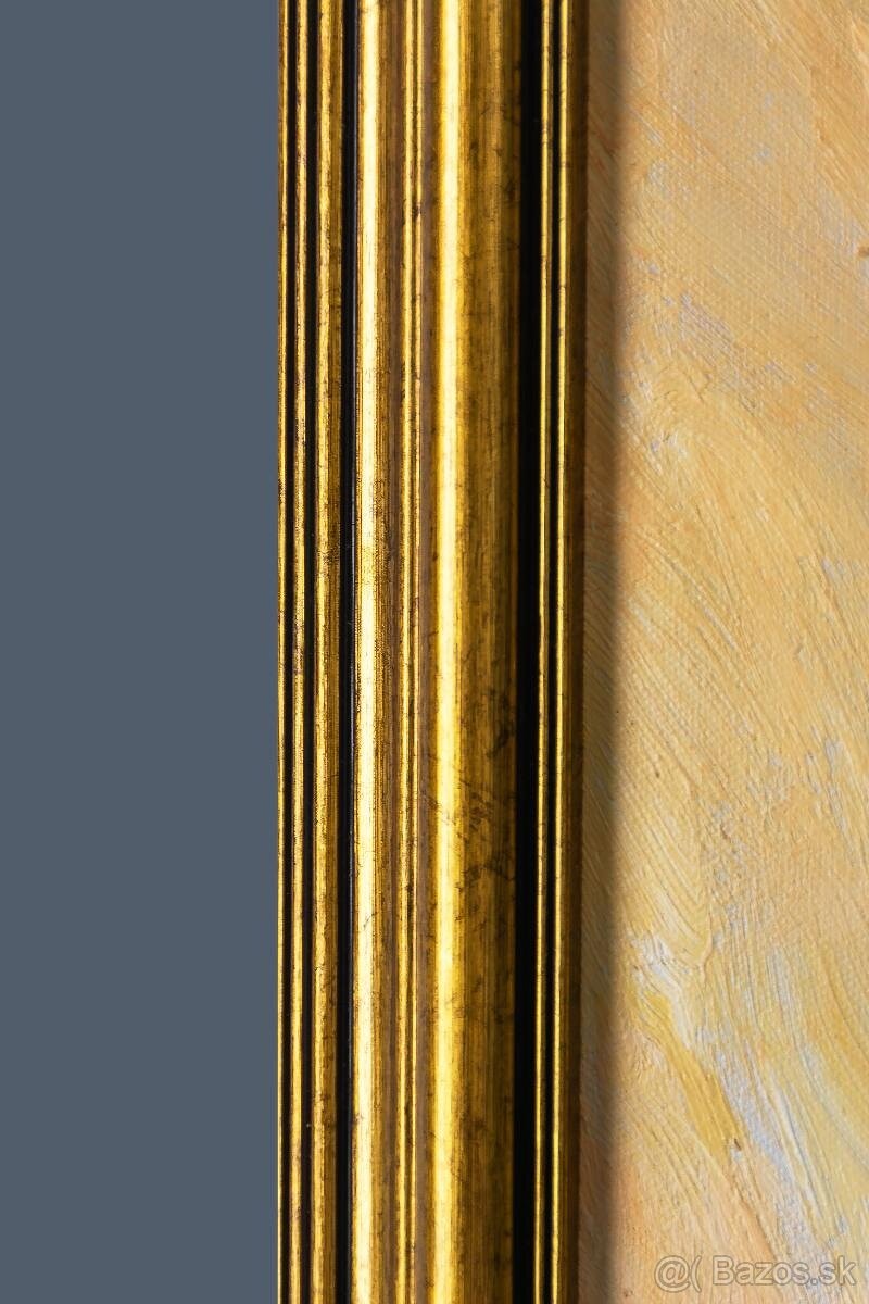 Netherlands / Holandsko – veľký olej na plátne, 118 × 88 cm - 9