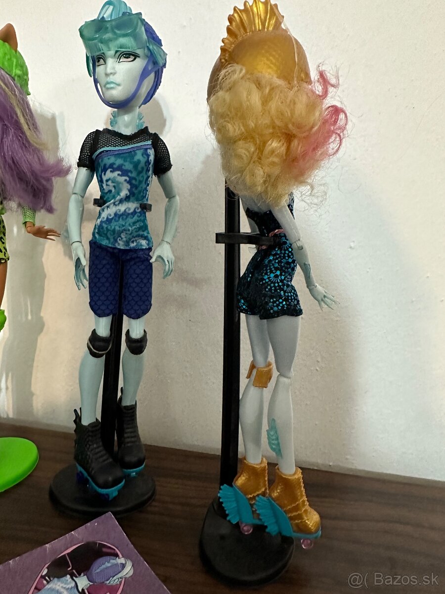 Monster high Gil Weber Lagoona Blue Clawdeen Wolf - 9