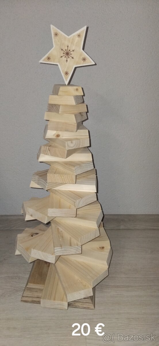 Drevené stromčeky a Betlehemy - 9