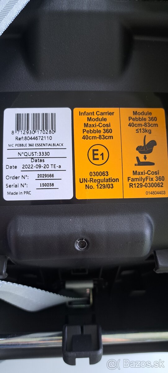 Maxi-cosi vajíčko - 9