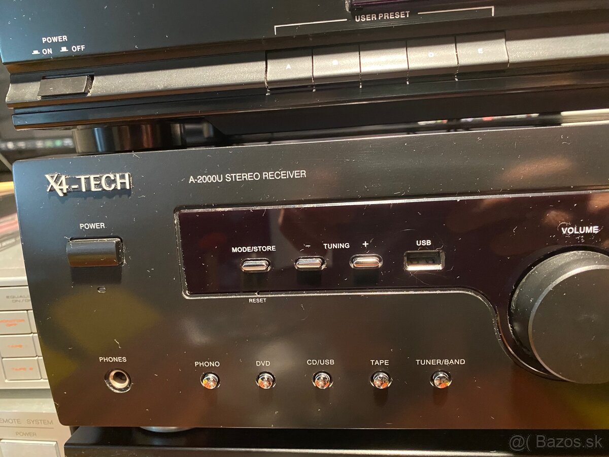 X4Tech veža Reciever/CD/Equalizer veža X4-TECH - 9