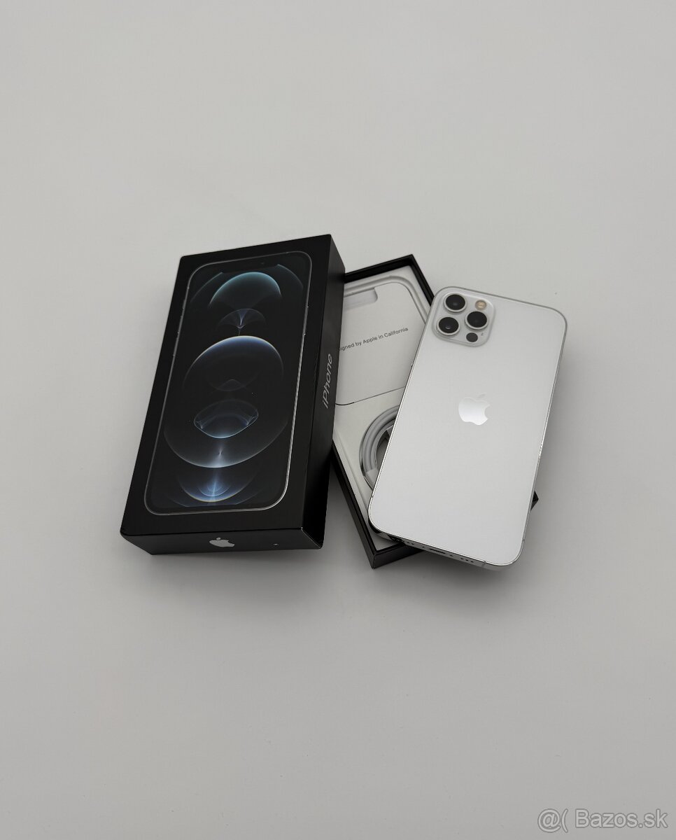 iPhone 12 Pro 128GB Silver (99% Batéria) + ZÁRUKA - 9