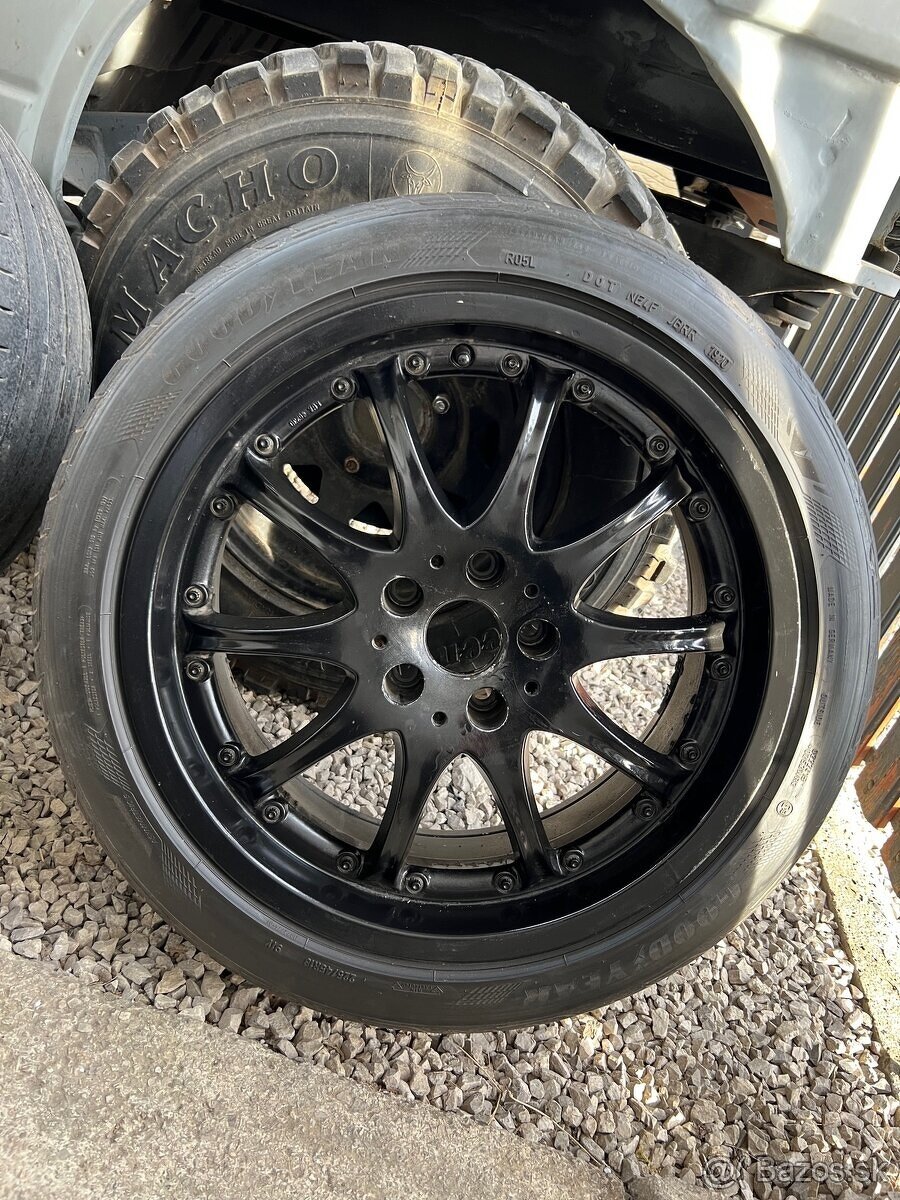 elektrony kolesá hlinikove Alu disky 5x112 r18 - 9