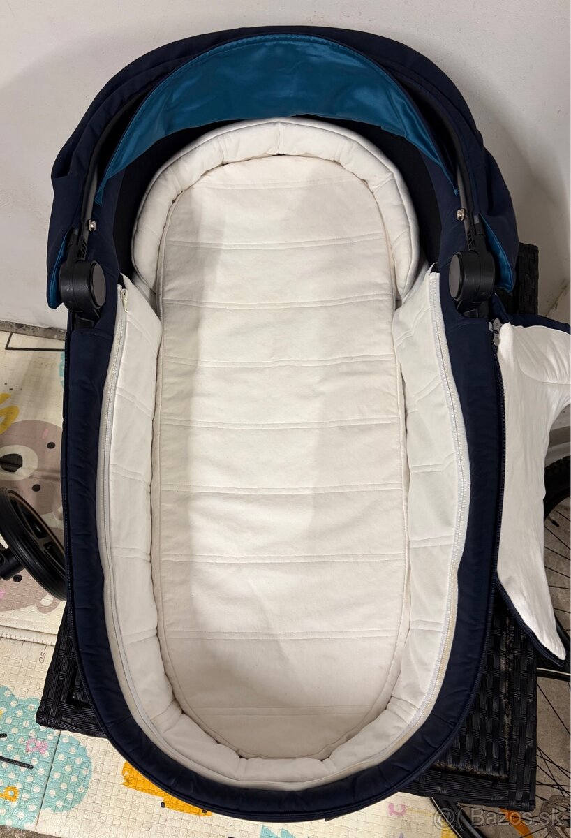 Kočík Cybex Priam Rosegold Nautical Blue - Trojkombinácia - 9