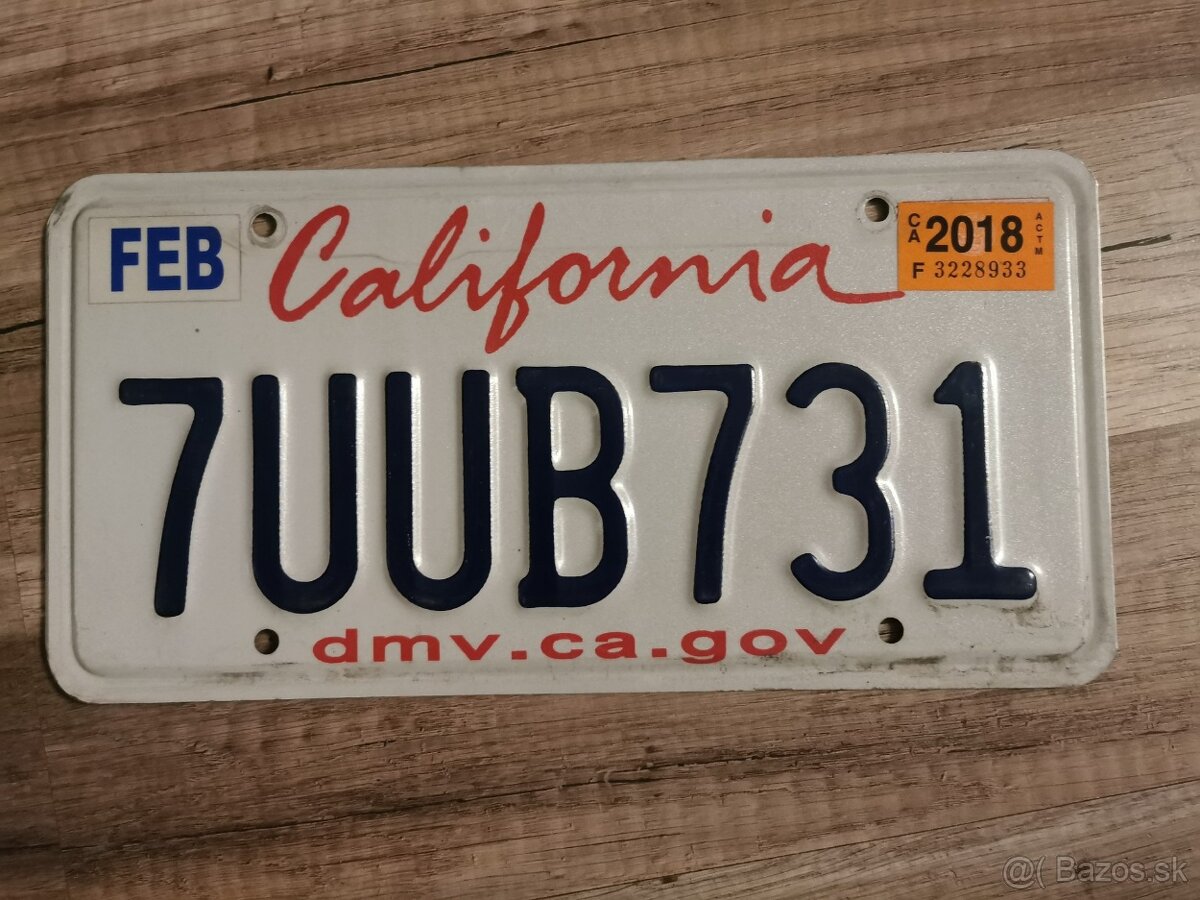 americke spz 50 statov - 9