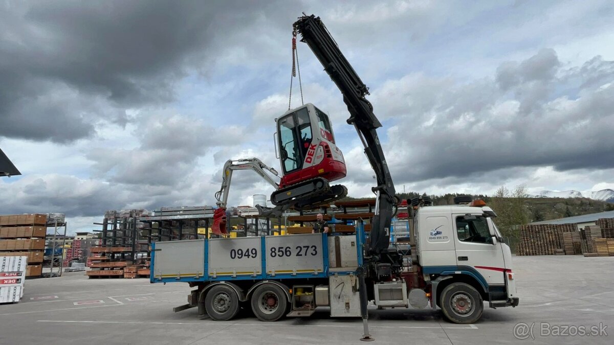 Autodoprava s hydraulickou rukou - 9