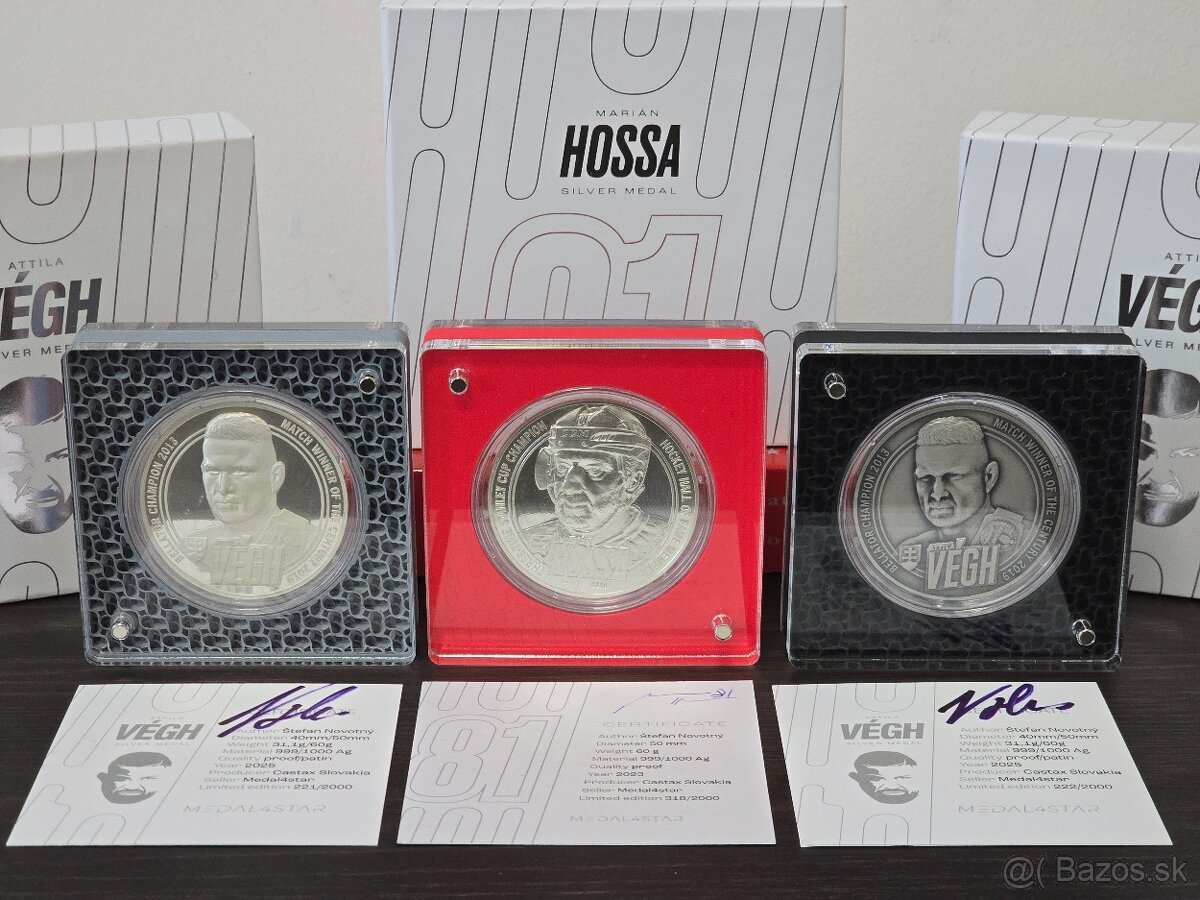 Strieborna medaila Attila Vegh - 9