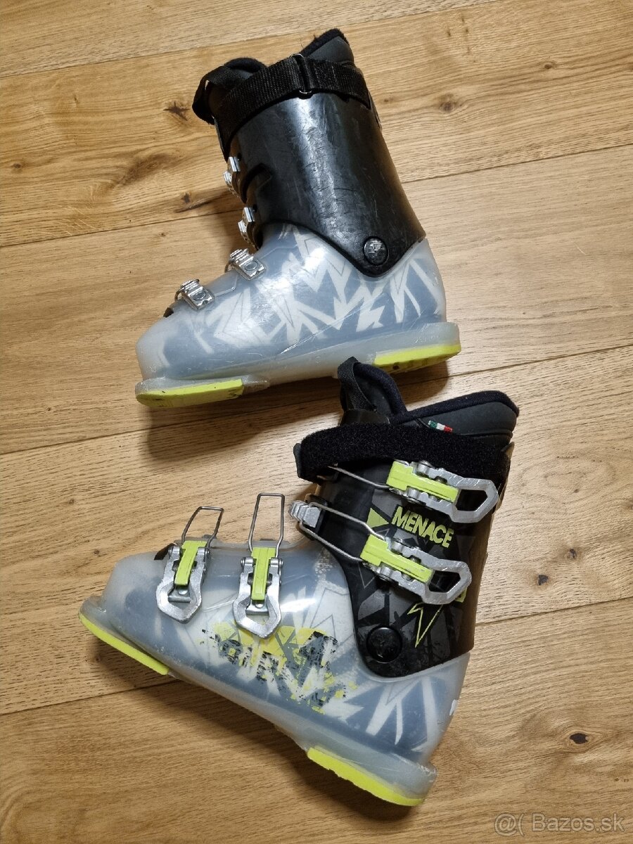 Lyže 100 + lyžiarky 259mm, 215 - 9
