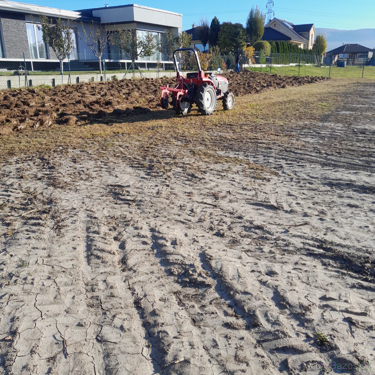 Zakladanie trávnika,Mulčovanie, úprava pôdy,kosenie, oranie, - 9