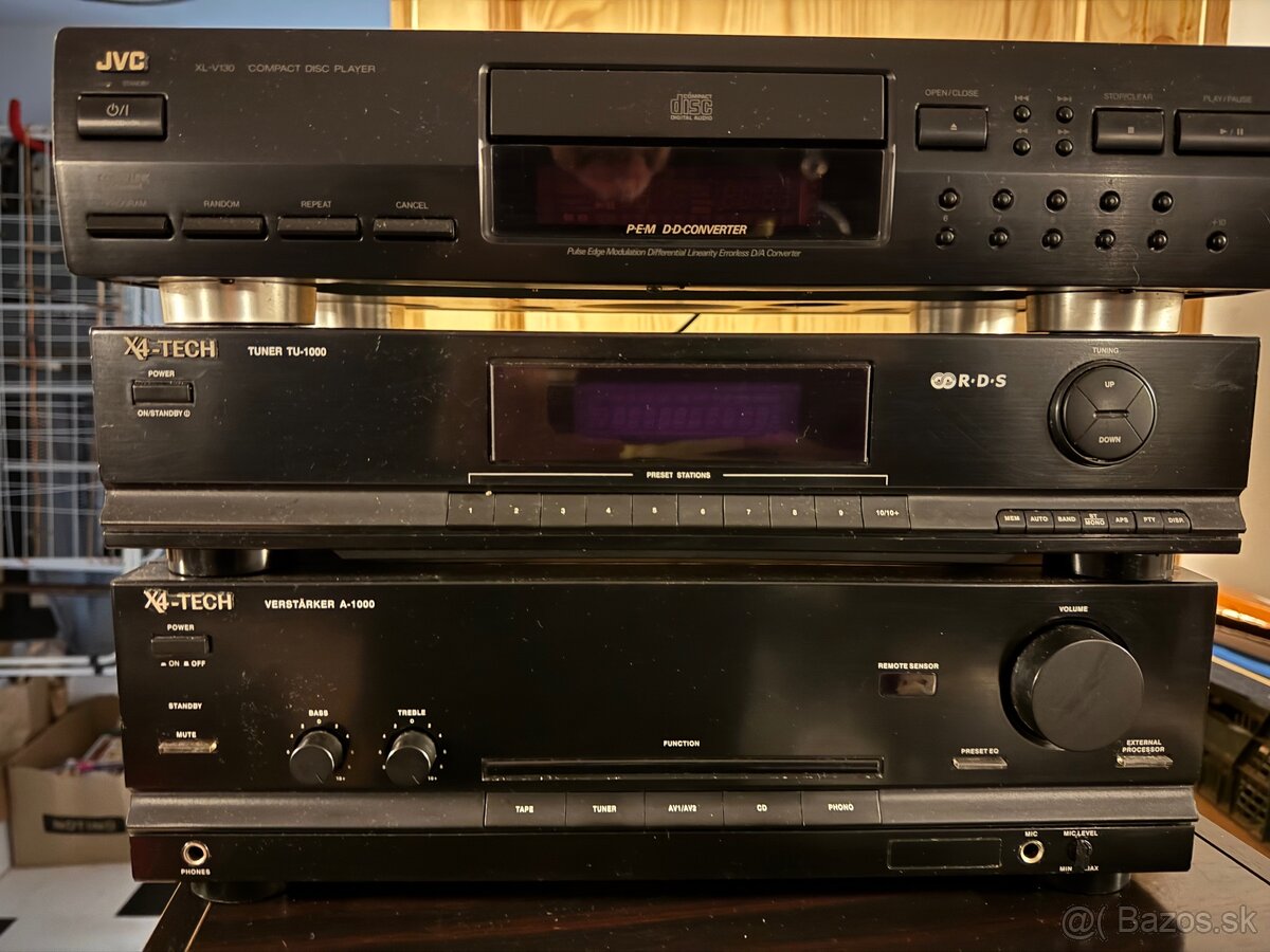 X4Tech veža Zosilovač a Tuner - 9