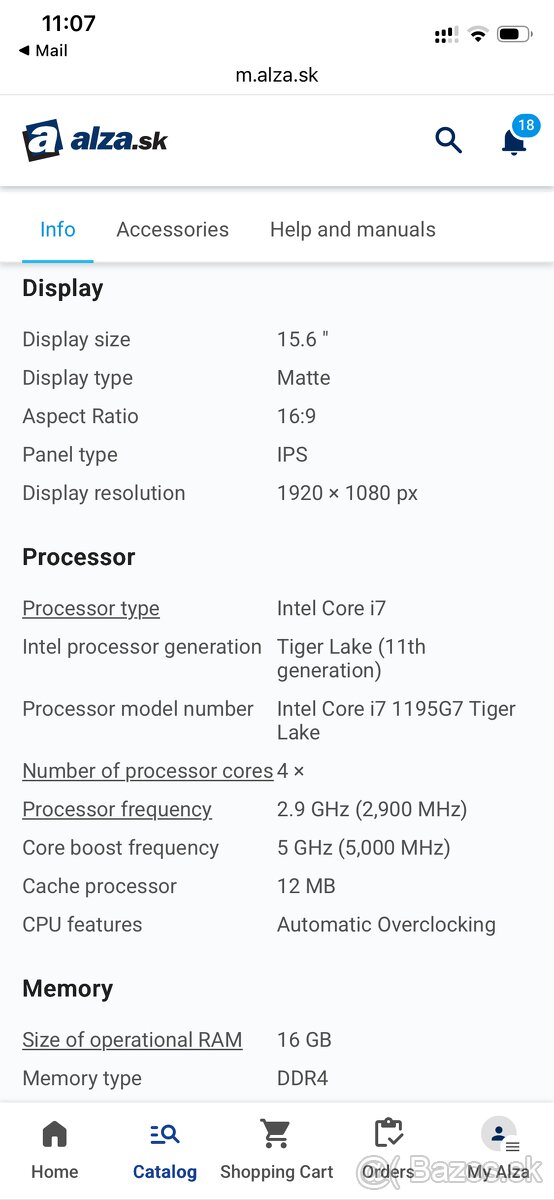 Acer Aspire Vero - 9